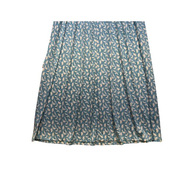 Gilli Blue Adana Faux Wrap Maxi Dress 3X Blue White Strappy Spandex Blend - Picture 9 of 12